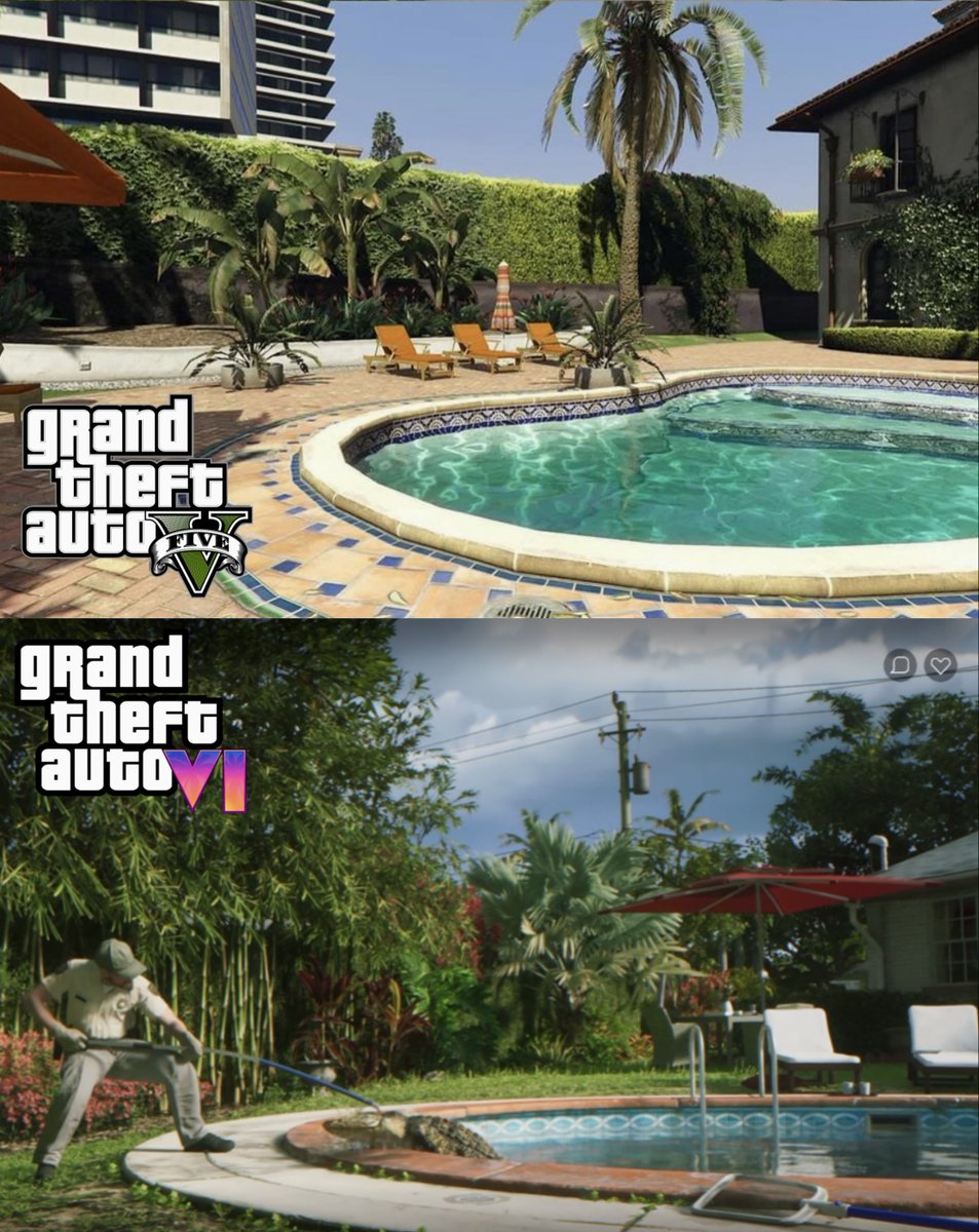 GTA 5 (2013) and GTA 6 (2023).

A decade-difference.