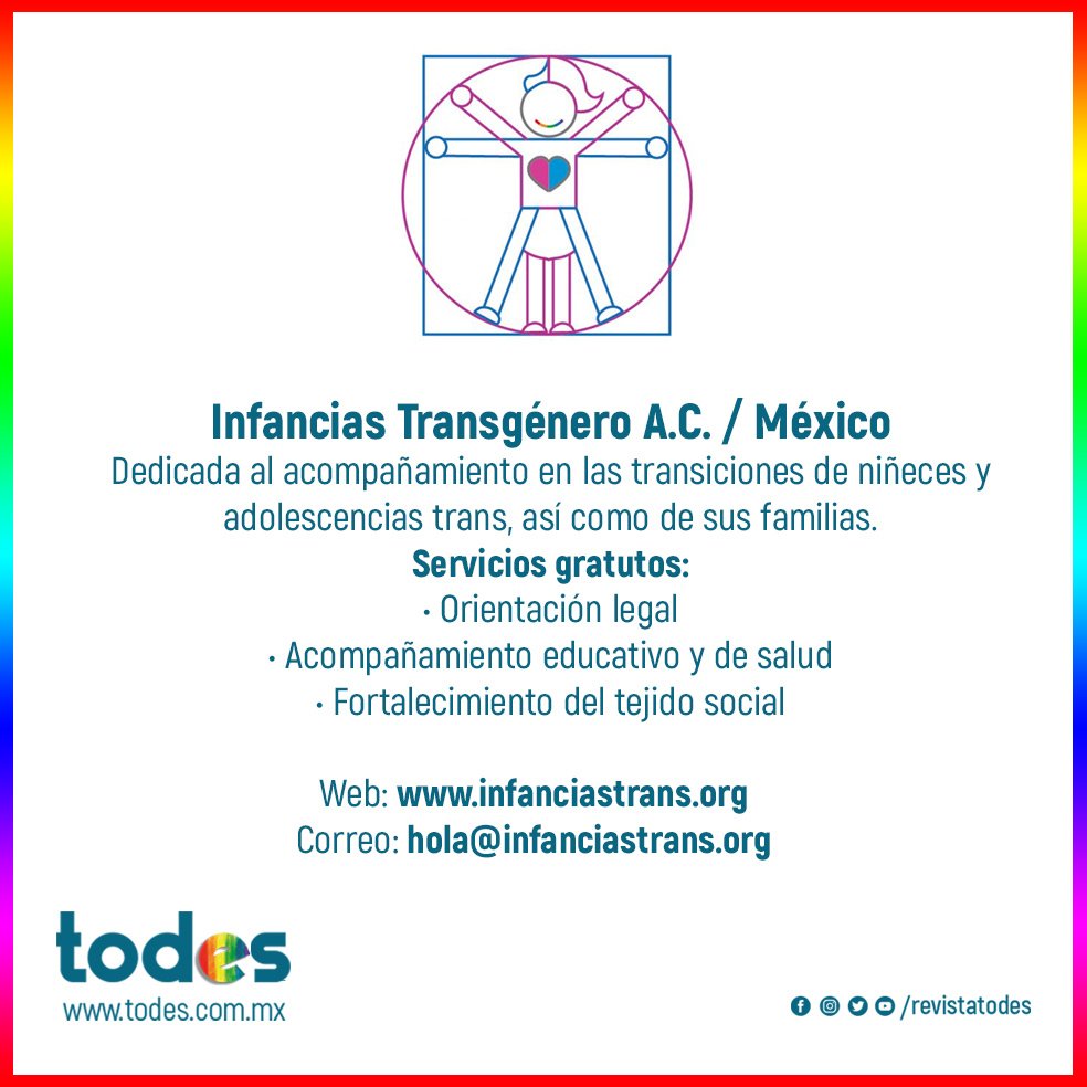 Hace cinco años, esta asociación sin fines de lucro nació para acompañar a las familias con infancias y adolescencias trans y no binarias en el proceso de reconocimiento de su identidad de género y para exigir respeto a sus derechos humanos. @InfanciasTrans @TranSinfancia