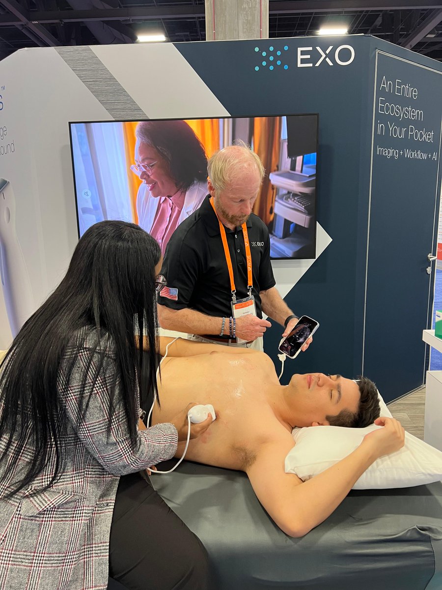 exoeffect's tweet photo. We’re here at #SCCM2024 showcasing our #handheldultrasound, Exo Iris™️. @sccm

Head to booth 505 &amp; see our #ultrasound ecosystem of #medicalimaging, workflow software &amp; #AI. 

Need more info? https://t.co/e4znb3rEr6

#POCUS #CriticalCare #MedTech #ExoIris #ExoWorks #ExoAi https://t.co/0qBkKrmOgm