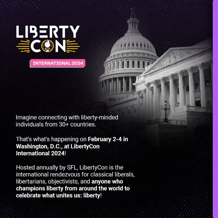 Students For Liberty (@sfliberty) on Twitter photo Interested in the power of Bitcoin?
At LibertyCon, held in Washington, D.C. on Feb. 2-4, 2024, <a href="/stephanlivera/">Stephan Livera</a>, <a href="/Breedlove22/">Robert ₿reedlove</a>, <a href="/JraissatiJorge/">Jorge Jraissati</a>, and <a href="/LyudaKozlovska/">Lyudmyla Kozlovska 🇪🇺🇺🇦</a> will discuss how Bitcoin can help liberty win.
Mark your calendars and register now: libertycon.com Interested in the power of Bitcoin?
At LibertyCon, held in Washington, D.C. on Feb. 2-4, 2024, <a href="/stephanlivera/">Stephan Livera</a>, <a href="/Breedlove22/">Robert ₿reedlove</a>, <a href="/JraissatiJorge/">Jorge Jraissati</a>, and <a href="/LyudaKozlovska/">Lyudmyla Kozlovska 🇪🇺🇺🇦</a> will discuss how Bitcoin can help liberty win.
Mark your calendars and register now: libertycon.com