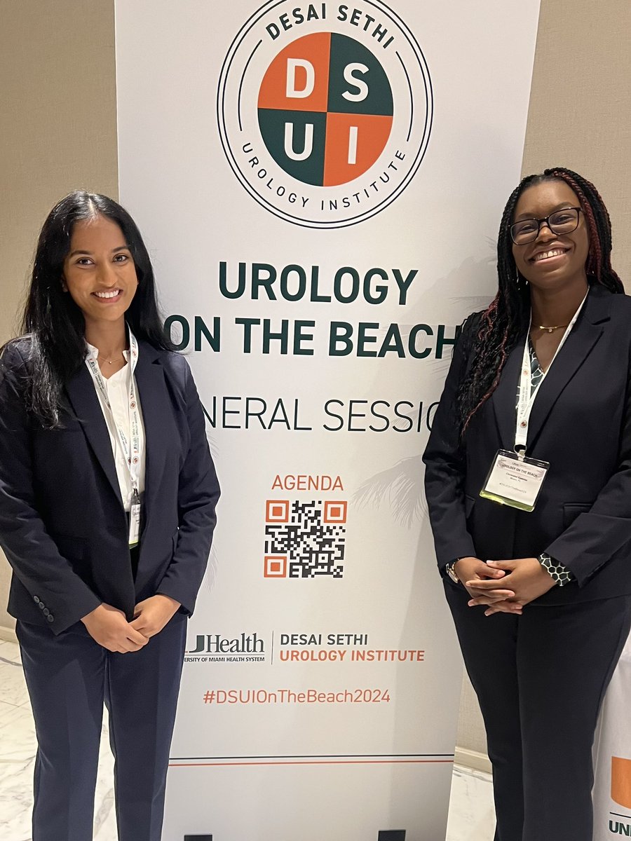 Greeshma Venigalla (@gvenigalla) on Twitter photo #DSUIOnTheBeach2024 was a blast. I’m thankful for the opportunity to present our health disparities work and be surrounded by inspiring mentors from <a href="/dsui_miami_uro/">Desai Sethi Urology Institute</a> and beyond.
And it’s always fun connecting with old friends and meeting new ones! Can’t wait for next year 🤩 #DSUIOnTheBeach2024 was a blast. I’m thankful for the opportunity to present our health disparities work and be surrounded by inspiring mentors from <a href="/dsui_miami_uro/">Desai Sethi Urology Institute</a> and beyond.
And it’s always fun connecting with old friends and meeting new ones! Can’t wait for next year 🤩