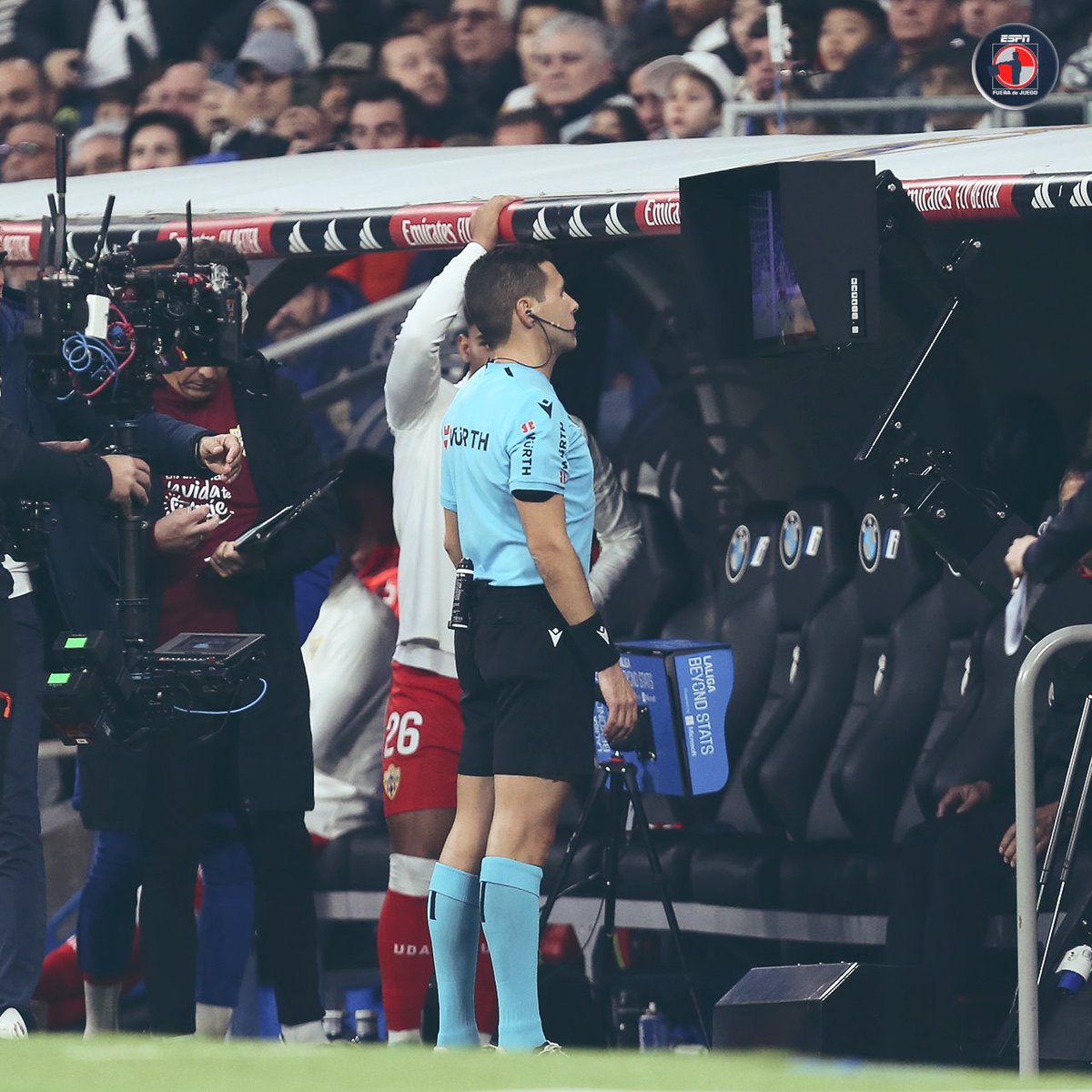 Una palabra para describir al arbitraje en el Santiago Bernabéu....