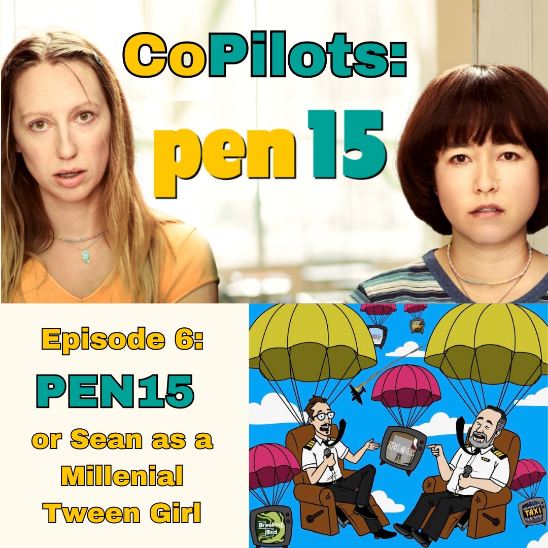 CoPilots TV pilot podcast (@copilotstv) on Twitter photo Sean and Andy discuss the universality of <a href="/pen15show/">Pen15 on Hulu</a> in our 6th episode! Listen now:
apple.co/492rCeY
<a href="/Secunda/">Andrew Secunda</a> <a href="/SeanConroy/">Sean Conroy</a> Sean and Andy discuss the universality of <a href="/pen15show/">Pen15 on Hulu</a> in our 6th episode! Listen now:
apple.co/492rCeY
<a href="/Secunda/">Andrew Secunda</a> <a href="/SeanConroy/">Sean Conroy</a>