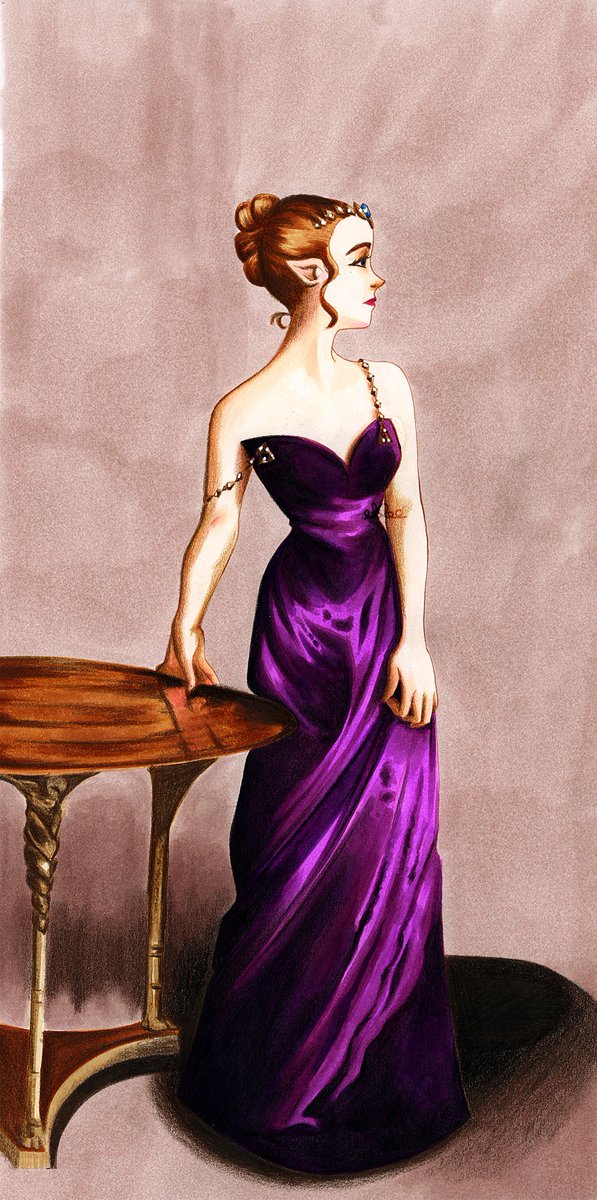 itisebee's tweet photo. Portrait of Madame Z(elda)

I thought the original by John Singer Sargent was really beautiful, so I decided to make a Zelda-related study of it.

#art  #zelda #loz #zeldacreators https://t.co/kmaYGXpvRY