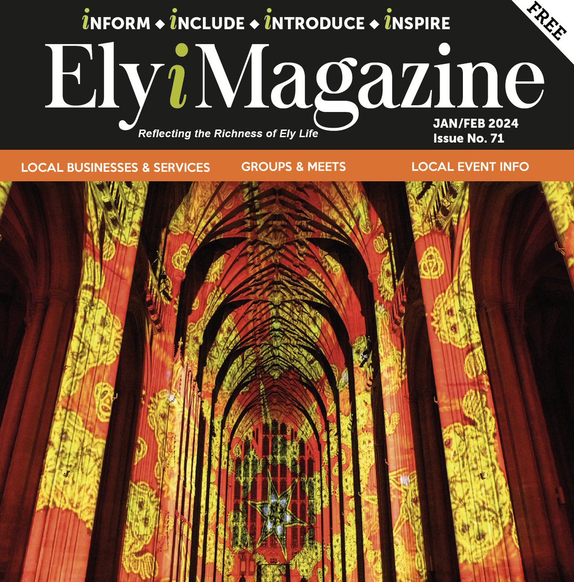 You can read the Jan/Feb issue online here: issuu.com/elyimagazine/d…
Next copy date is 19th Feb! #ely