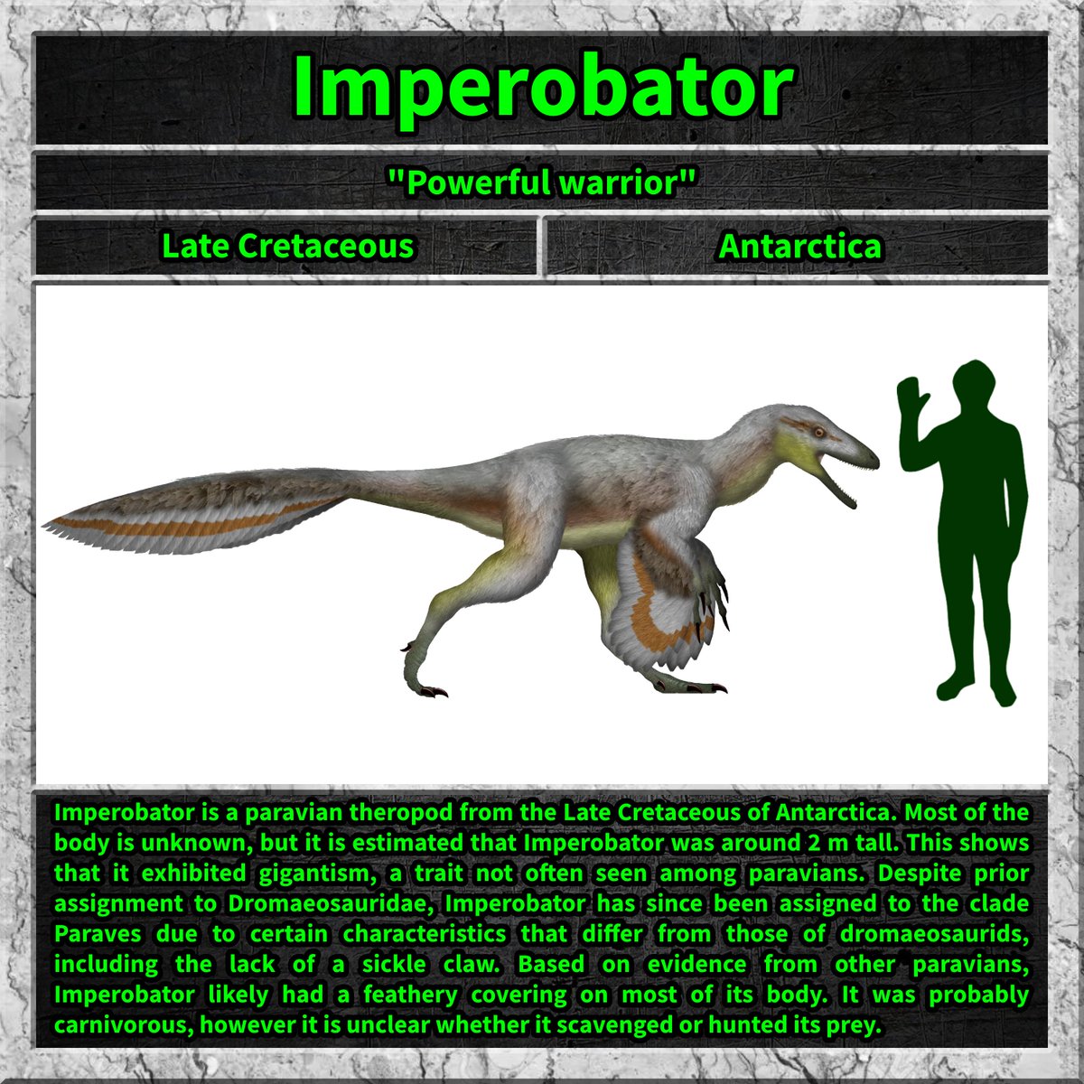 Total_Dino's tweet photo. #imperobator #dino #dinosaur #dinosaurs #cretaceous https://t.co/OcrtEd6kHc
