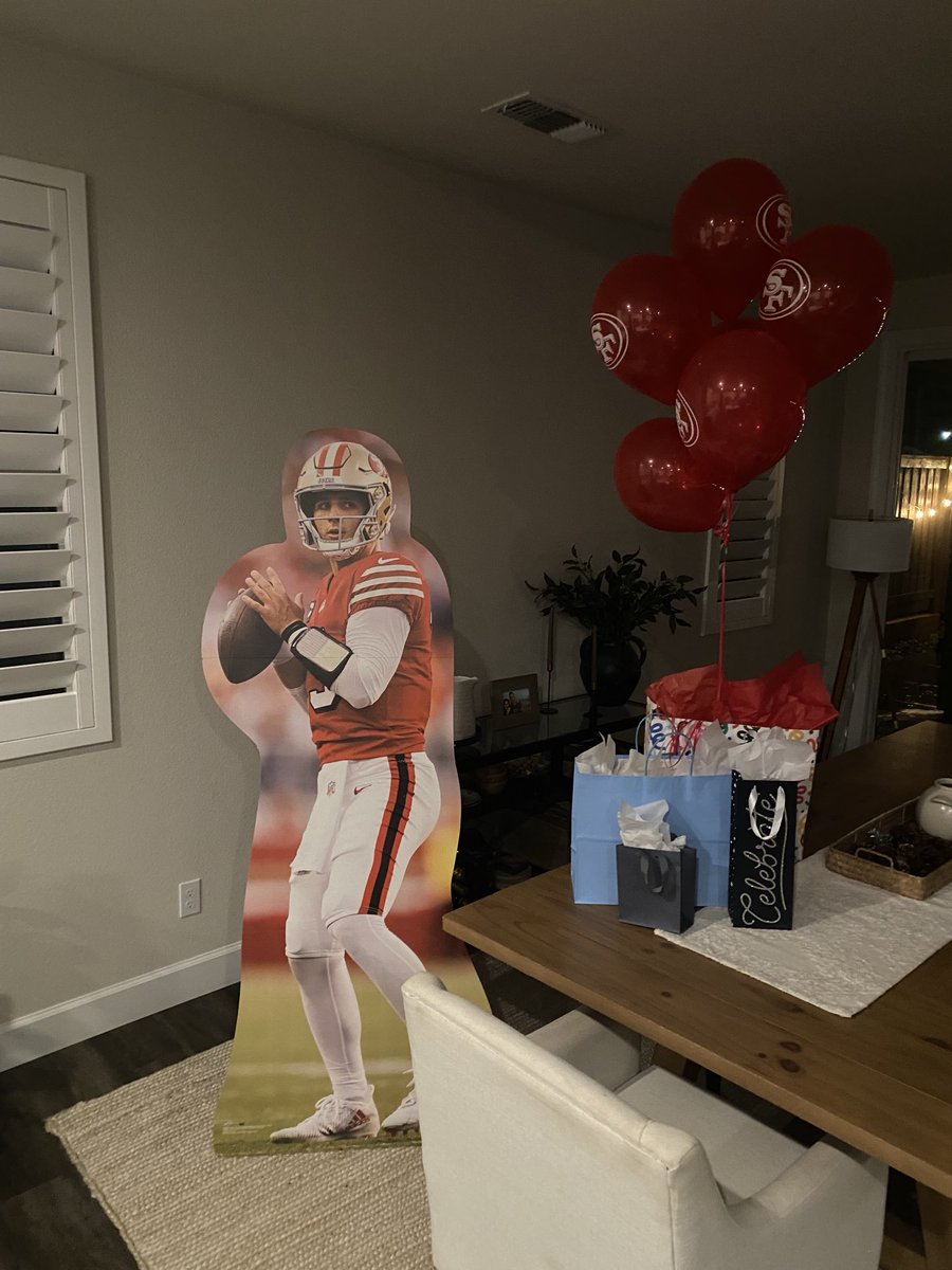 Niners WIN and a 21st bday ⁦<a href="/sarahayng/">sarah young</a>⁩ Shots at Midnight!