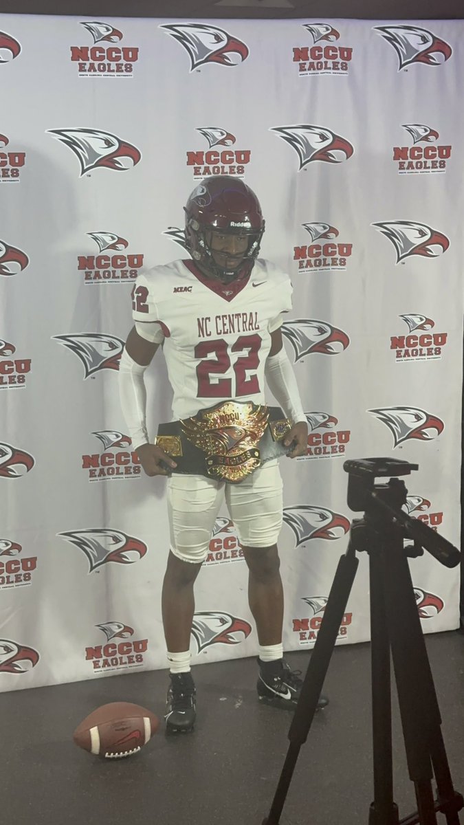 Zion “Zman” Dobson ✞ (@zion_dobson) on Twitter photo After a Great OV and conversation with <a href="/CoachTOliver/">Trei Oliver</a> & <a href="/CoachMo1804/">Kevin Maurice 🇭🇹</a> I’m blessed to receive my 10th offer to <a href="/NCCU_Football/">NC CENTRAL FB | 🦅🏆🦅</a>! #AGTG After a Great OV and conversation with <a href="/CoachTOliver/">Trei Oliver</a> & <a href="/CoachMo1804/">Kevin Maurice 🇭🇹</a> I’m blessed to receive my 10th offer to <a href="/NCCU_Football/">NC CENTRAL FB | 🦅🏆🦅</a>! #AGTG