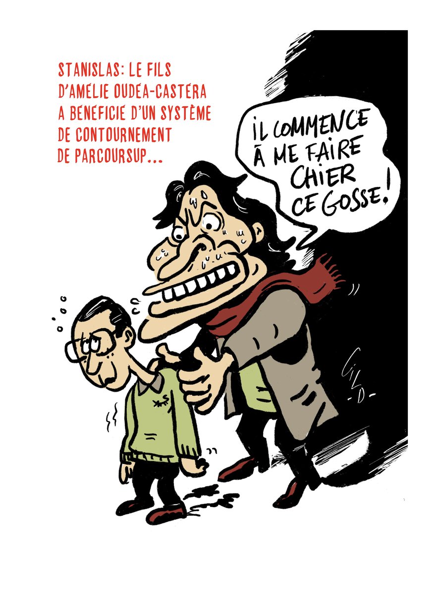 PasParcoursup #caricature #dessinsatirique #Info #dessindujour