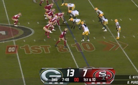 kjf77's tweet photo. @lanceallan Would love to get your take on this one. This is the first McCaffrey TD. From what I saw and did a screenshot of, both play clocks say 00 and the balls still on the ground. https://t.co/vR5HDVe5sp