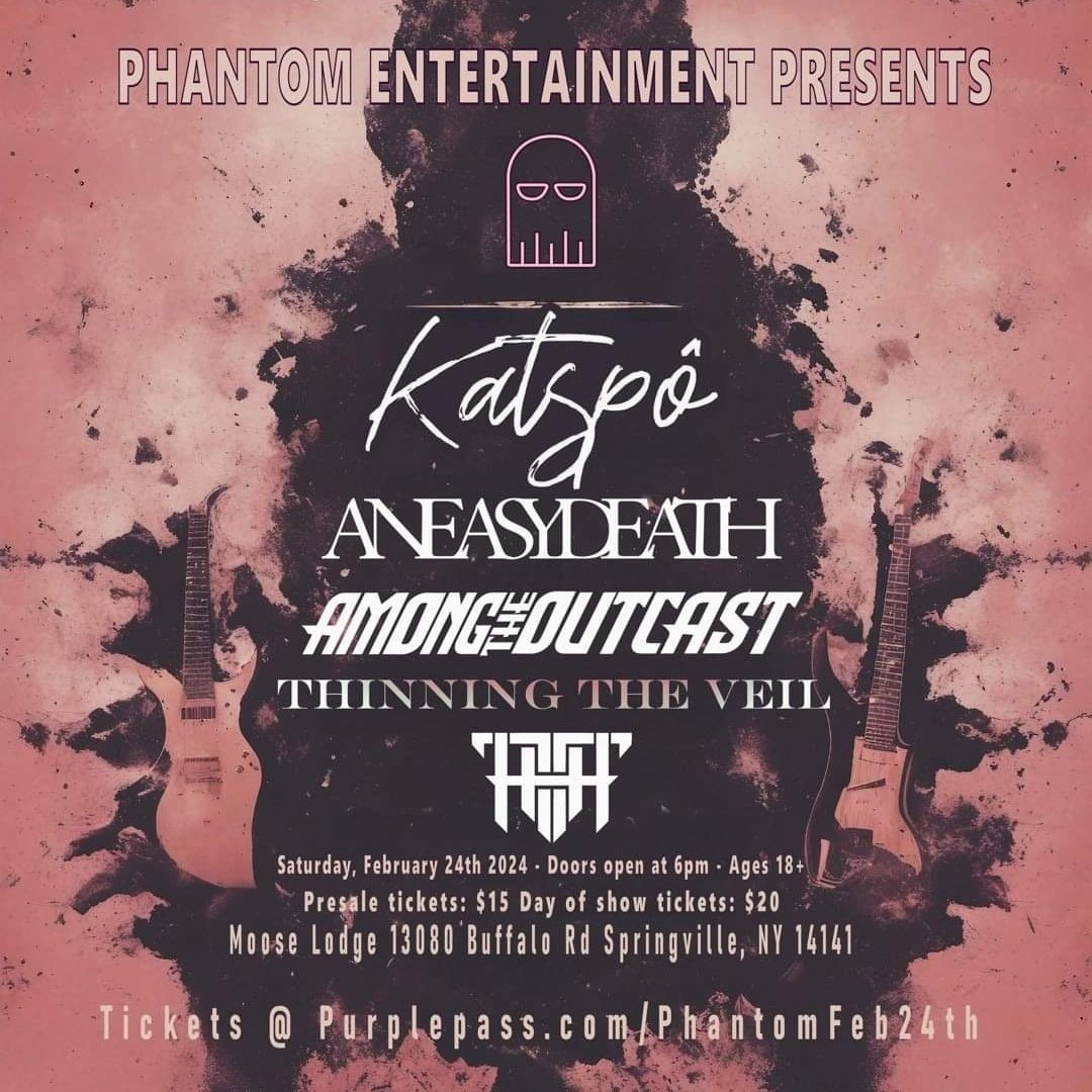 Show announcement for all you #niagarafalls #buffalo #springville #wny people.  $15 presale, 200 cap room.  Can we sell it out? #showannouncement #posthardcore #metalcore #punk  #NewProfilePic