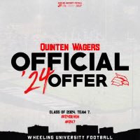 Very thankful to receive another offer from Wheeling University. Thank you <a href="/Coach_McNeely_/">Steve McNeely</a>  <a href="/CoachMottIV/">Mott Gaymon IV</a> for having me! <a href="/CoachMicahFaler/">Micah Faler</a>