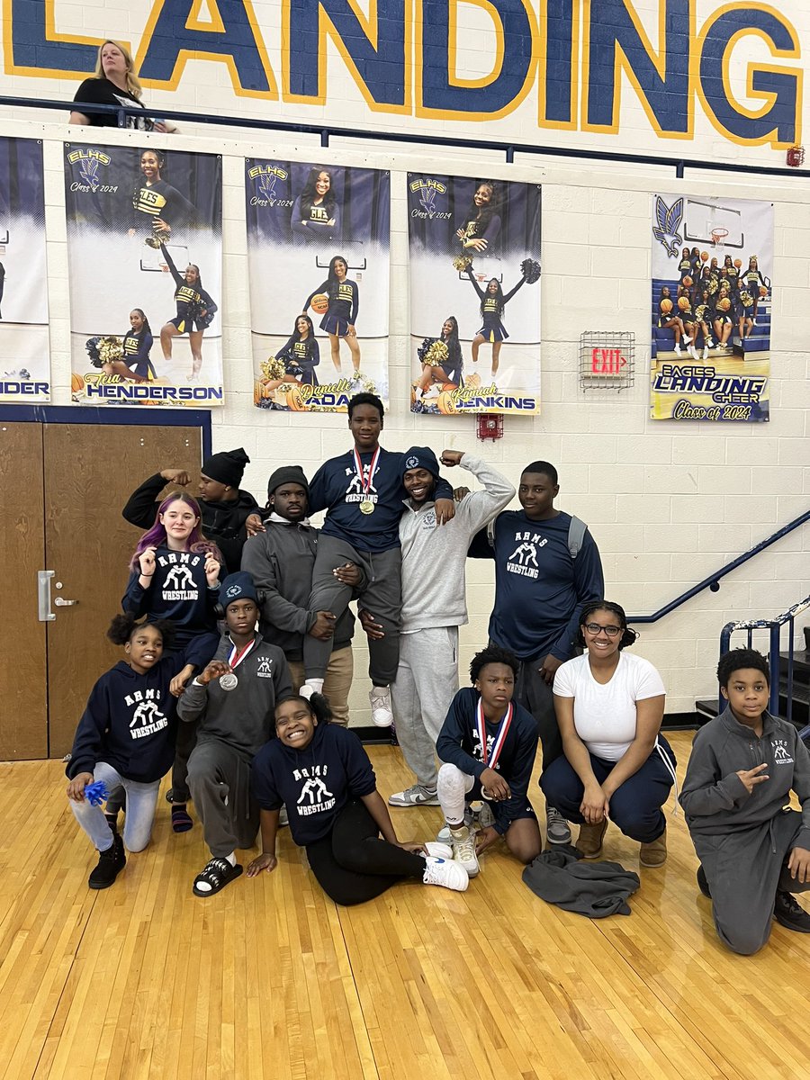 Incredibly proud of the wrestling team! They have heart beyond measure. Congratulations to the young men who brought home medals! Thank U to the alum for your endless support! #jaguarpride <a href="/LibraLBrittian/">Libra L. Brittian</a> <a href="/MajorJones_/">Major Jones, Ed. S</a> <a href="/AOAddison_/">Ashlee Addison-Wrighton</a> <a href="/ArmsJags/">ARMSJaguars_HCS</a> <a href="/AthleticsHenry/">Henry County Schools Athletics</a> <a href="/HenryCountyBOE/">Henry County Schools</a>