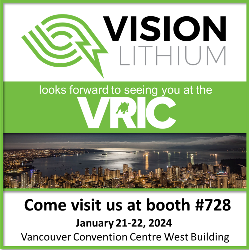 visionlithium1's tweet photo. Come visit us at booth 728 @ VRIC
https://t.co/10cW8nV7fG
$VLI #VRIC #mining #lithium https://t.co/Hk3pHoEswT