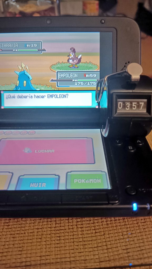 SHINY STARAVIA IN POKÉMON PLATINUM AFTER ONLY 357 RE's ✨