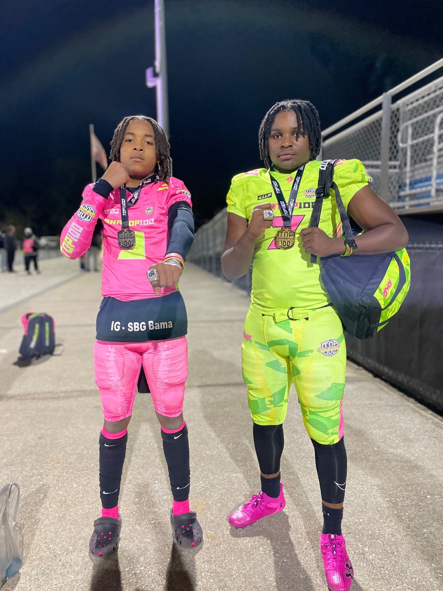 JuggGod12's tweet photo. Top players in the nation class of 2028 was a honor to ball with them 3 tackles in the game no scores on my side of the field @rnrtop100 @247Sports @AlPopsFootball @One11Recruiting https://t.co/joYIMO0N4M