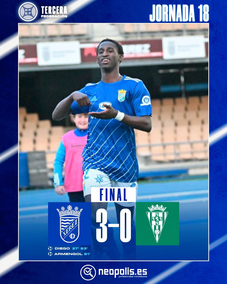 XerezCD_OFICIAL's tweet image. ⏱ 90' | ¡FINAAAAAAALL! ¡EL XEREZ VENCE Y CONVENCE EN CHAPÍN!

💙 3️⃣-0⃣ 🟢 #XerezCórdobaB

#TerceraRFEF