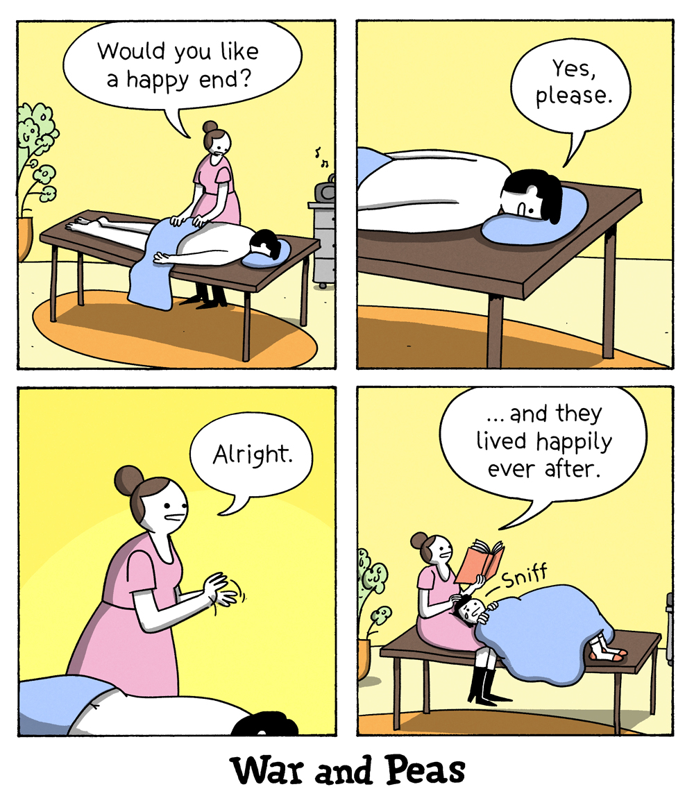 Happy End 💦

If you like this comic and want to join our party on Patreon, follow the link in the comments. 