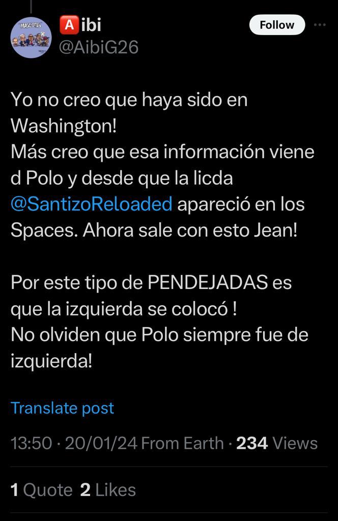 RealRodrigoPolo's tweet photo. ¿Esta no es Aibi Unice Gutierrez Sosa de Barrios la que es pariente de Zury, exesposa del Rey del Ténis? 😂 

El mismo Rey del Ténis que presumen la pasa la info al #FakeYesMaster, y que presumen, ya negoció posiciones con los globalistas 😂 

No me sorprende nada su actitud, veleta, igual que la cubana, puras pajas sin sustento.