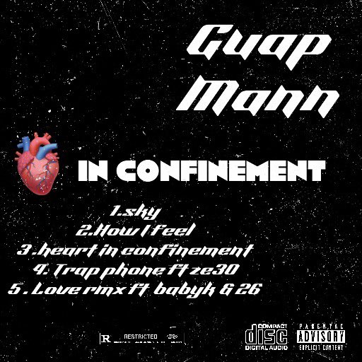 Guap026's tweet photo. 🫀 IN CONFINEMENT EP DROPS TODAY !! https://t.co/dENifZNVoW