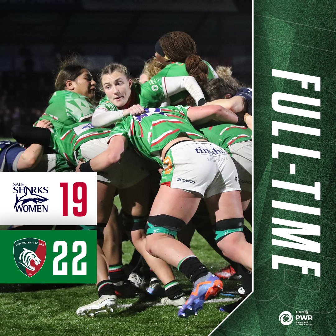 THE FIRST WIN!

A historic day of Leicester Tigers 🐯