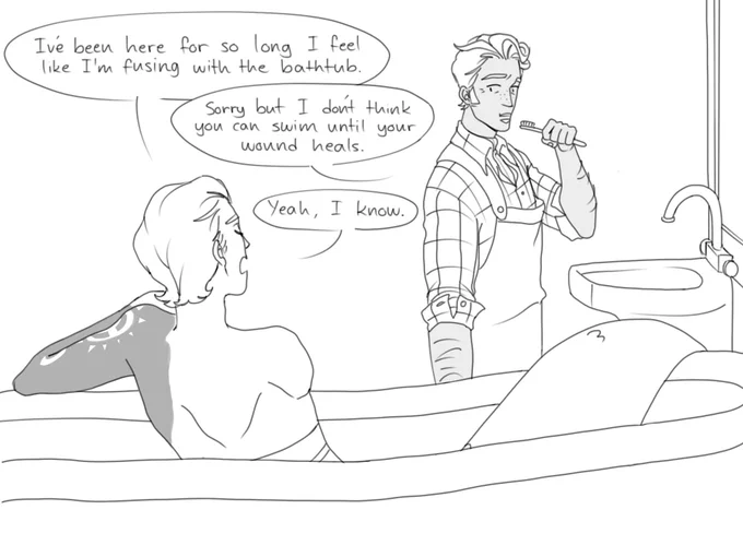 rhys is not just a bathtub merman. he is now also a wheelbarrow merman

#borderlands #rhysstrongfork #timothylawrence #rhysothy 