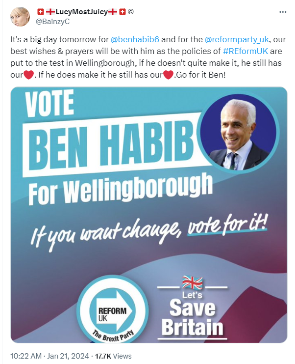 Wellingborough's famous resident, Ben Habib