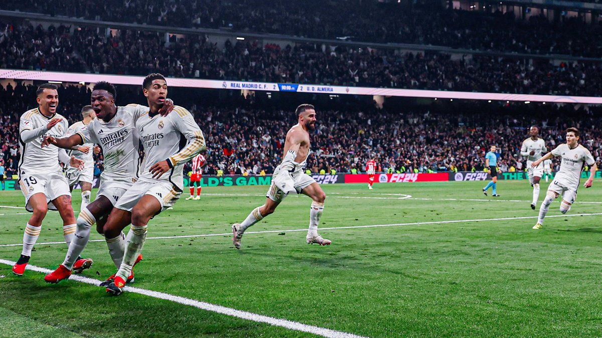 realmadrid's tweet photo. ♾️ Infinitas emociones...

🤍 Un solo sentimiento: ¡MADRIDISMO! https://t.co/qOSDSHxnN9