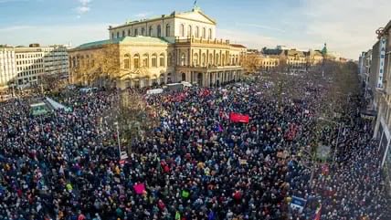 Hannover ❤️ #DemoGegenRechts