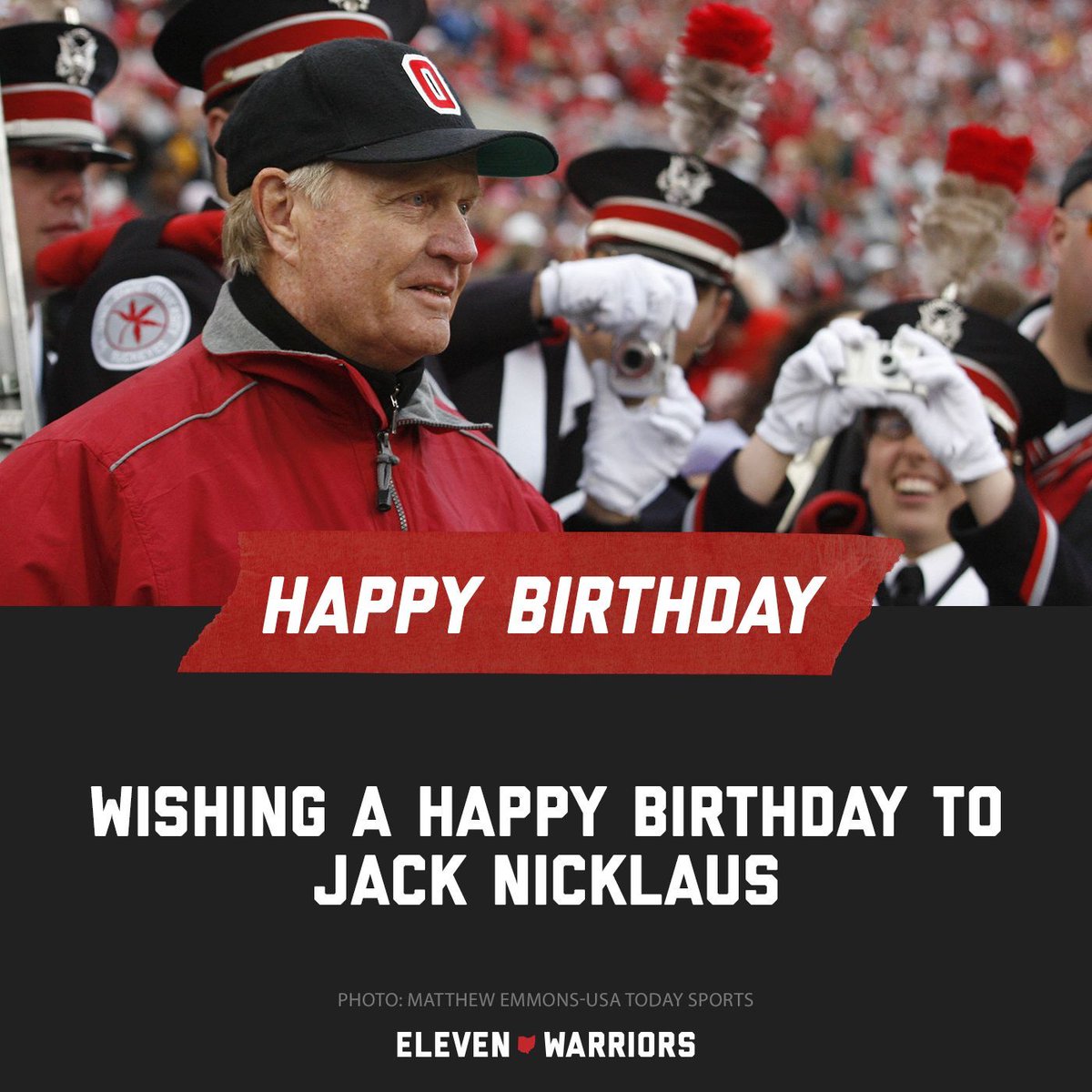 11W's tweet image. Wishing a happy birthday to Jack Nicklaus!