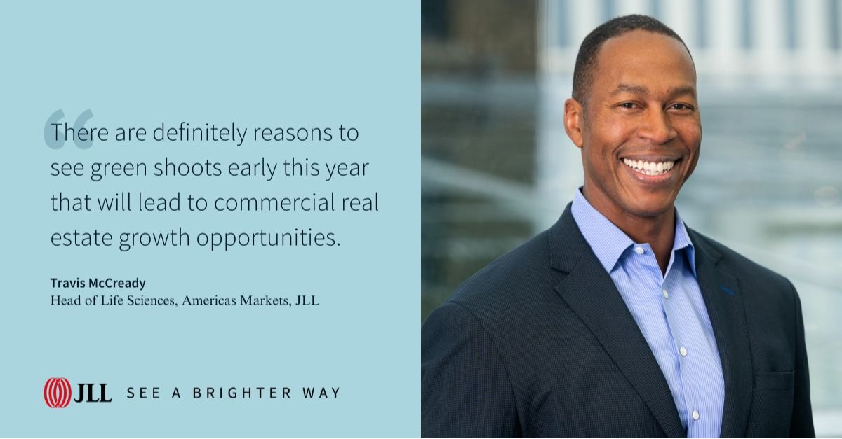 ChrisOstop's tweet photo. Even with rising vacancy, Travis McCready, Head of Life Sciences, Americas Markets, JLL, is "cautiously bullish" about life sciences funding -- and the sector as a whole. Read why in The Business Journals.  https://t.co/lLeoMwvNyF https://t.co/bfYnDLZdLu