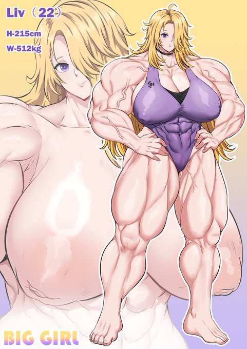 sample
model:Liv
from:@RaraNanaTW 
She is very cute, her strong muscles contrast with her cute face, thanks for the permission to draw.😊😊
#筋肉娘 #musclewomen 