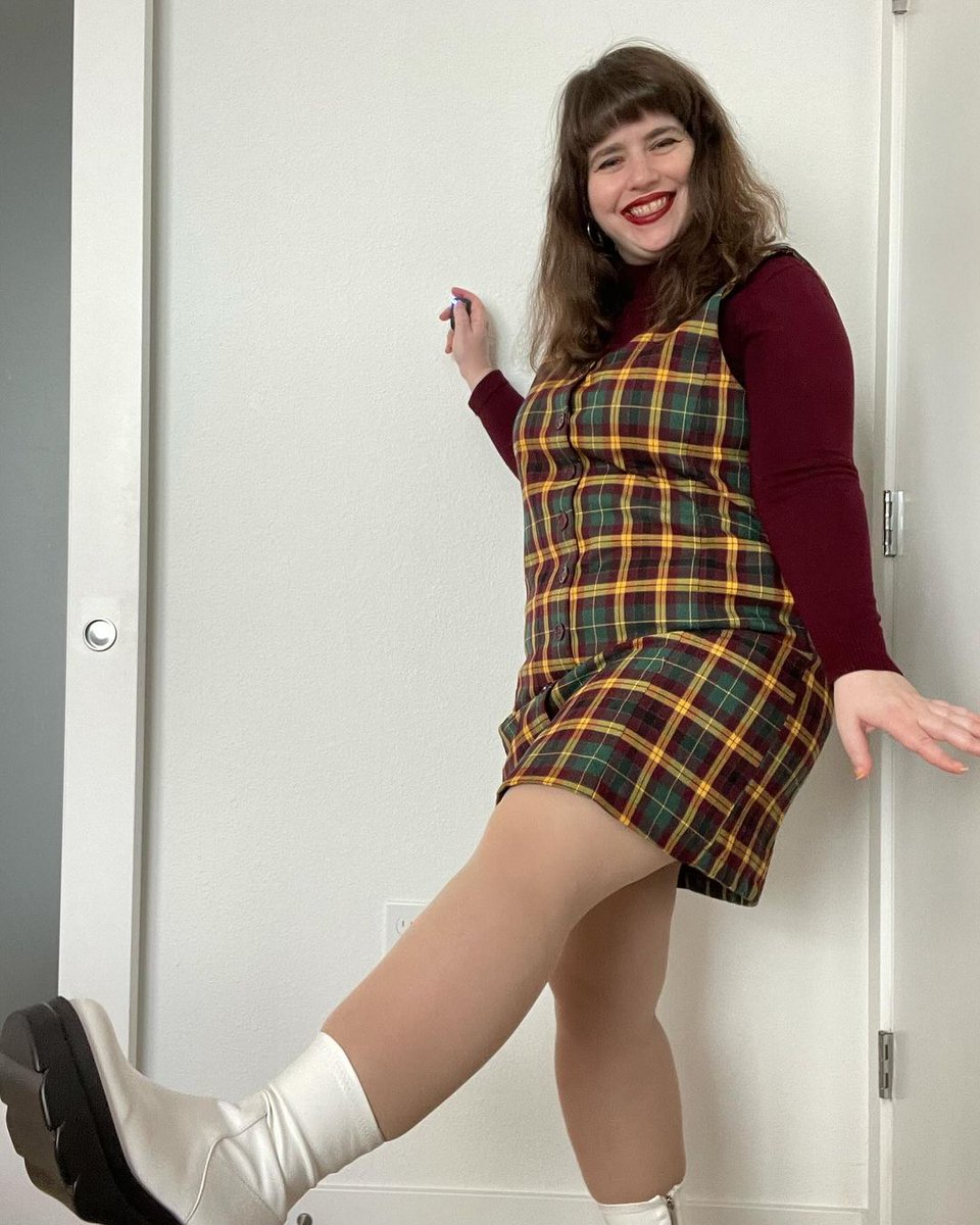 ModCloth's tweet image. Plaid is rad on @ohdeerdani
l8r.it/4JU0

#retrooutfits #ootd #retrostyle #plaiddress