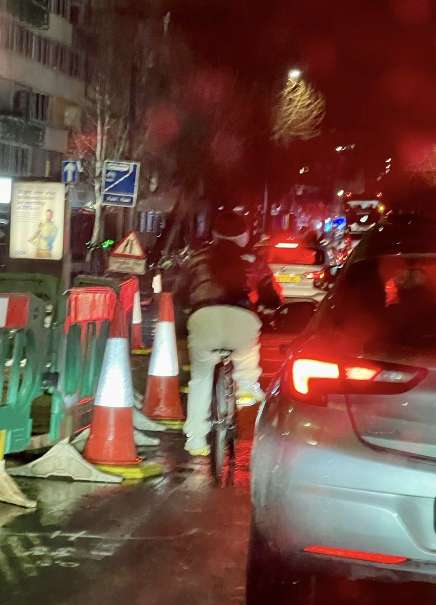 As a cyclist this really annoys me no hivis gear, no helmet, no lights, no
Idea of the of the clear and present danger they pose to themselves or other road users.