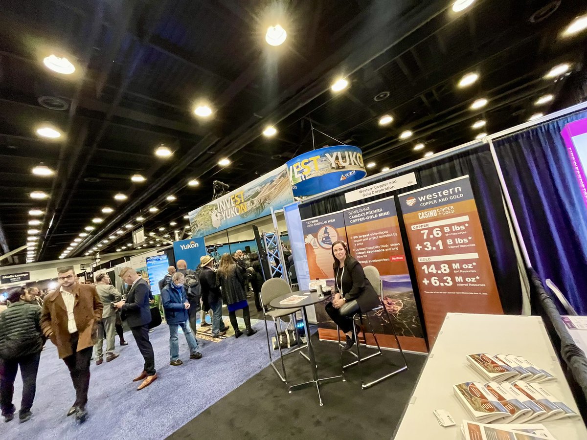 INVEST YUKON PAVILION at @JayMartinBC #VRIC2024 now open!

Follow the Klondike trail of Yukon companies to connect on Yukons competitive advantages #InvestYukon 

@YukonAnne #InvestYukon
@RanjPillai1 @yukongov @EcDevYukon