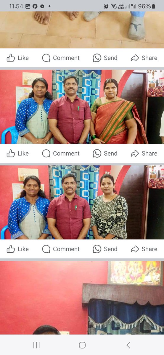 jaishreesaran7's tweet photo. நேற்றைய தினம் என்னுடைய பிறந்தநாள் வாழ்த்துக்கள் தெரிவிக்க  எனது இல்லத்திற்கு    இல்லத்திற்கு தேசிய தூய்மை பணி���ாளர் ஆணையத்தின் தலைவர் மாண்புமிகு பாசமிகு அண்ணன் திரு மா. வெங்கடேசன் அவர்கள் வாழ்த்துக்களை தெரிவித்தார் அவருடன்  நிர்வாகிகளுடன் கலந்து  உரையாடினார்கள் https://t.co/NAZS3xIKri
