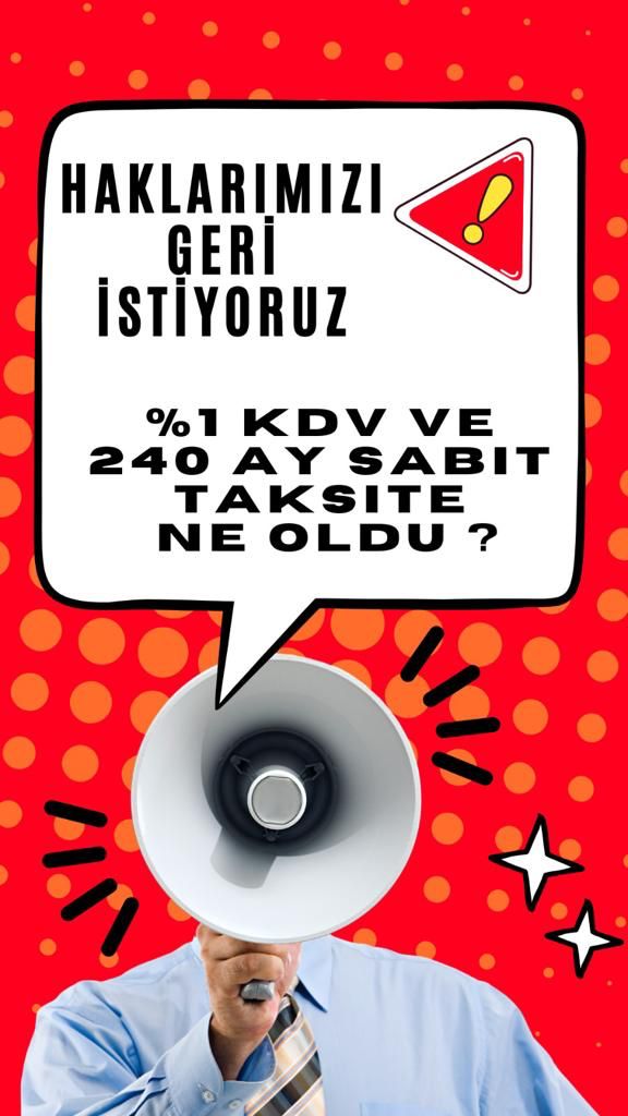 Tek derdimizvar kazanilmis hakkimizi geri  almak <a href="/Toki_Kurumsal/">TOKİ</a> <a href="/csbgovtr/">T.C. Çevre, Şehircilik ve İklim Dğş. Bakanlığı</a> <a href="/mehmetozhaseki/">Mehmet Özhaseki</a> <a href="/Ayhan19Karaca/">Ayhan Karaca</a> <a href="/osmannnurika/">Osman Nuri Kabaktepe</a> <a href="/Akparti/">AK Parti</a> <a href="/murat_kurum/">Murat KURUM</a> 
#SözNamustur #MurataOyYok