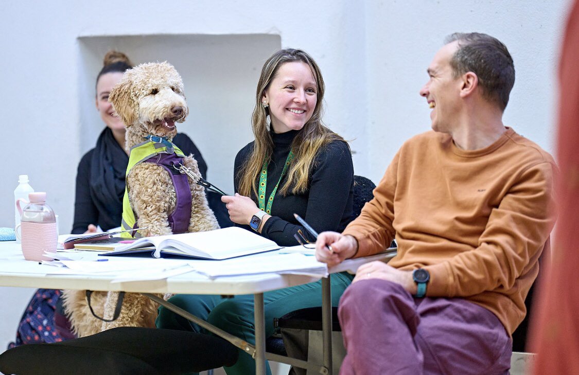 My favourite ever rehearsal picture 🫶🏻 🐩 🫏 📸 by Manuel Harlan