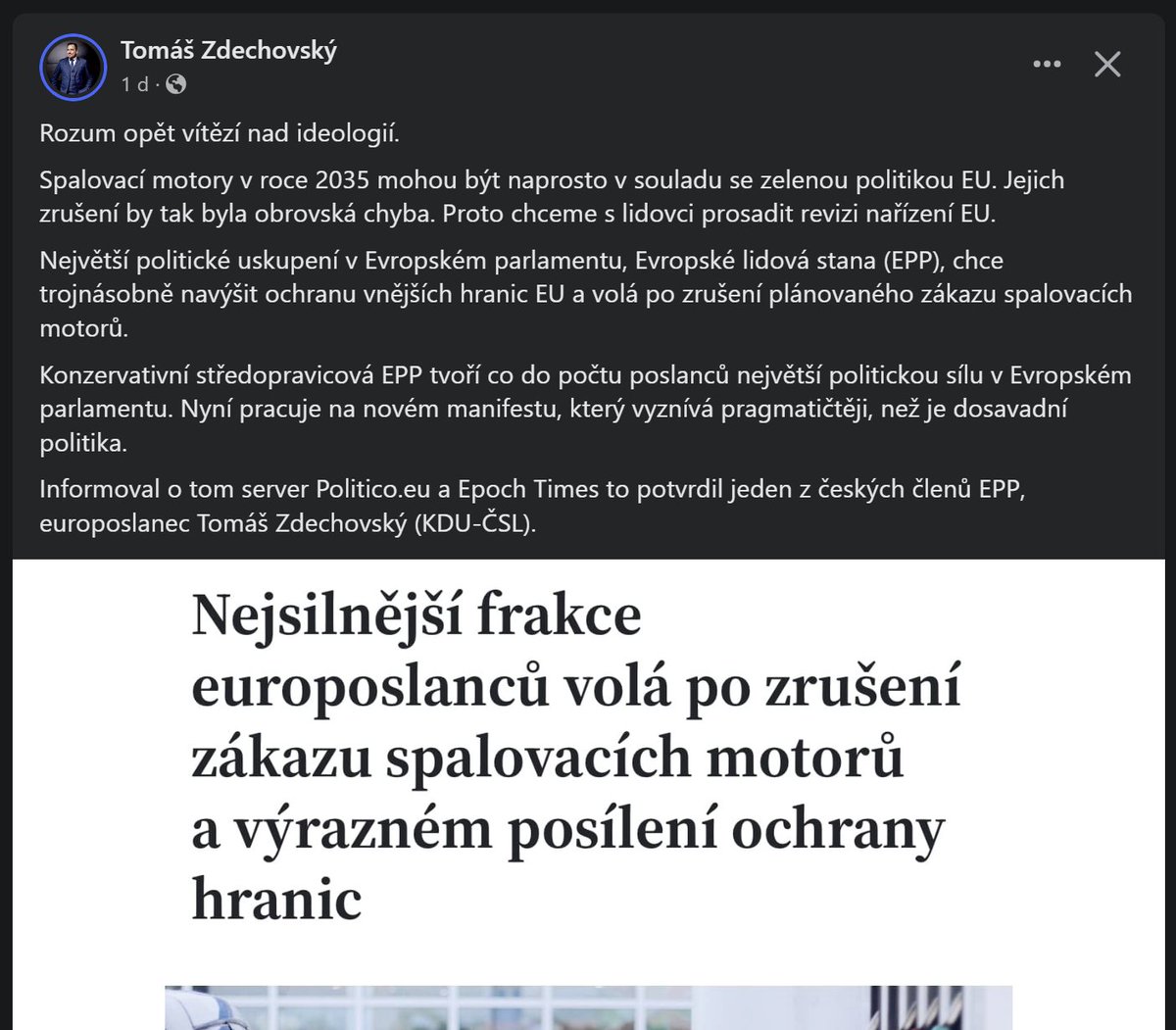 Nejdřív tu nechtěli nechat kámen na kameni. Strategický evropský průmysl přivedli na hranu kolapsu. Z vnějších hranic EU udělali jeden velký koridor pro dovoz ekonomických migrantů. V zájmu zeleného náboženství zdražili Evropanům živobytí nad únosnou míru... a pak si všimli, že