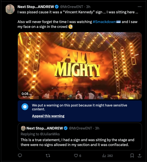 MrDrewENT's tweet photo. This one makes no sense :( #SensitiveSunday
They don't want us saying "Vincent Kennedy" I guess https://t.co/sjFxUfO3aD