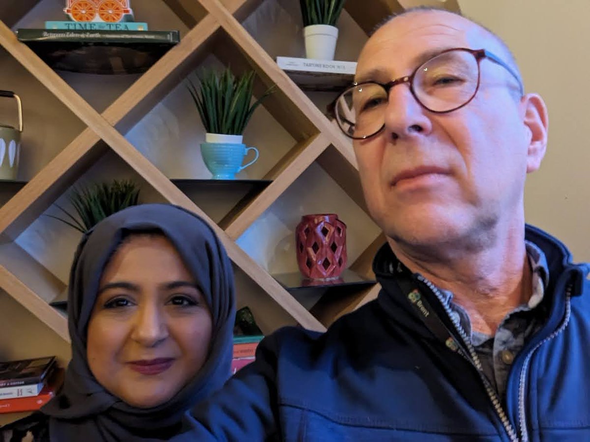 redstarneil's tweet photo. Big thank you to @peaceofcaketog @themaqamcentre @nisanashim for hosting  very well attended  #peaceofcake tea event in #QueensPark #Brent today 
Powerful #Jewish #Muslim  message about being  #BetterTogether - #HumanityNotHatred 
@Laura_E_Marks @hhi1 @AdamHug @Sara_Conway3 https://t.co/eHc0gBK30J