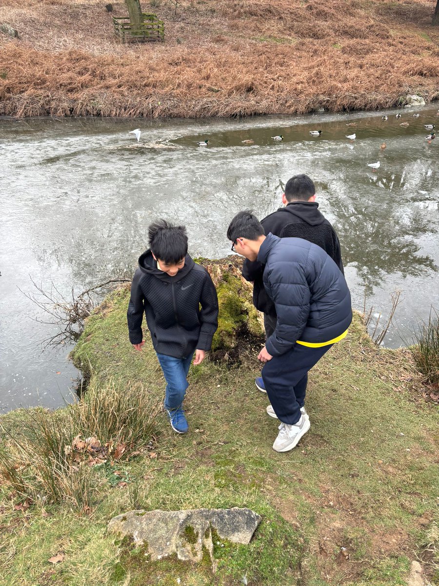 The younger members of our boarding community enjoyed a chilly trip to Bradgate Park yesterday.