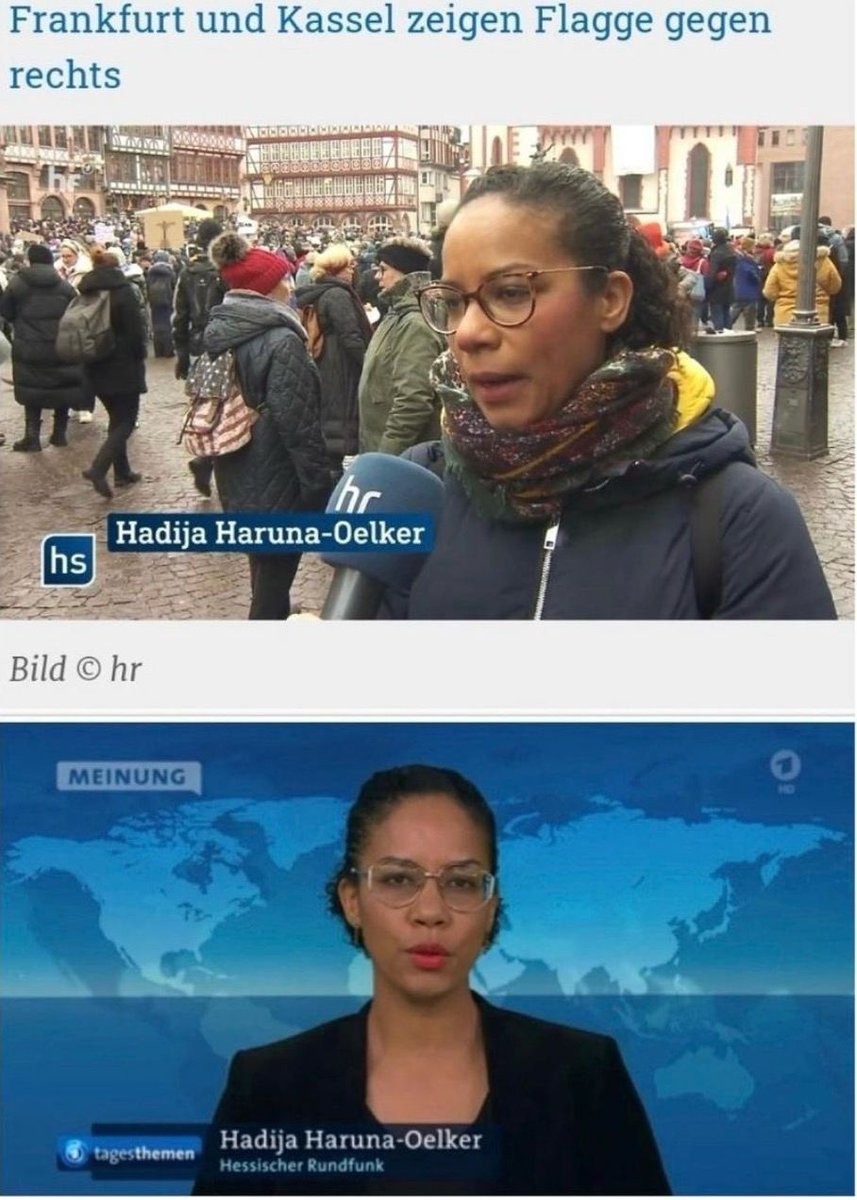 reitschuster's tweet photo. Eigentlich ist es gar keine Nachricht mehr wert, dass sie beim ÖR Leute interviewen, die selbst beim ÖR arbeiten – und diesen Umstand verschweigen. Das ist Standard geworden, genauso wie „Zufalls-“Interviews auf der Straße mir SPD- und Grünen-Politikern und rot-grünen Aktivisten als „Experten“. Weil ich finde, dass man sich aber trotzdem nicht an diesen gebührenfinanzierten Betrug gewöhnen darf, hier das jüngste Beispiel.