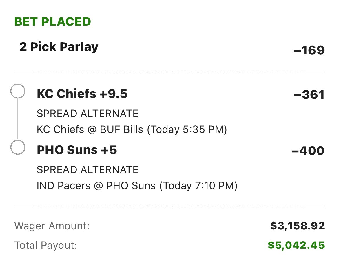 6th bet - ladder challenge🪜

$3158.92 to win $5042.45

#bettingx #gamblingx #bettingtwitter #GamblingTwitter #ladderchallenge