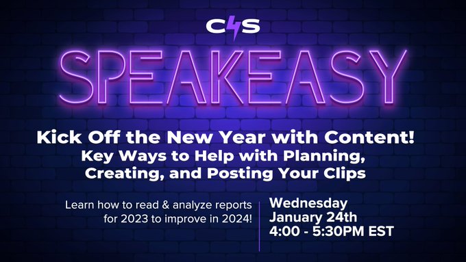 Kick Off the New Year at our next Speakeasy!  Get to know more about key ways to help with planning,