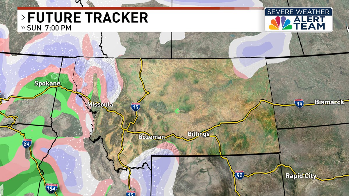 Be aware of icy conditions while walking or driving, as mixed precipitation is expected to continue in Western Montana into tonight. Read More: nbcmontana.com/weather/foreca…