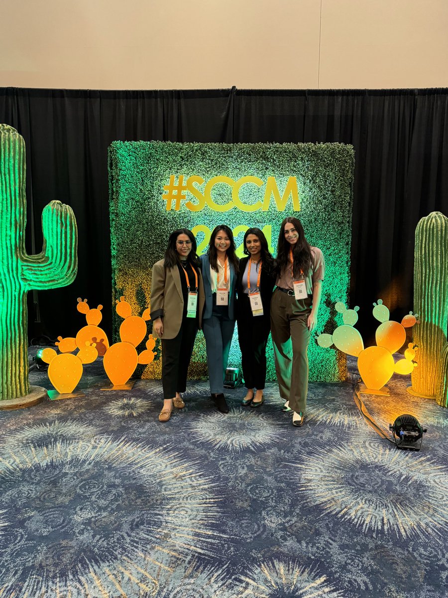 Brigham and Women’s (BWH) Pharmacy Department (@brighampharmacy) on Twitter photo Our critical care pharmacy residents enjoying day 1 of <a href="/SCCM/">SCCM</a>! #SCCM2024
<a href="/Shaimalzaidi/">Shayma Alzaidi</a>
<a href="/felicialeesha27/">Felicia Wang</a>
<a href="/nandini2098/">Nandini Patel</a>
<a href="/skylerstarkel/">Skyler Starkel</a> Our critical care pharmacy residents enjoying day 1 of <a href="/SCCM/">SCCM</a>! #SCCM2024
<a href="/Shaimalzaidi/">Shayma Alzaidi</a>
<a href="/felicialeesha27/">Felicia Wang</a>
<a href="/nandini2098/">Nandini Patel</a>
<a href="/skylerstarkel/">Skyler Starkel</a>