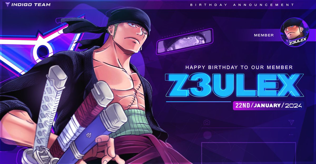 Happy Birthday to our member @Z3ulex1! 🥳🎂 We hope you have a great day! 🎉