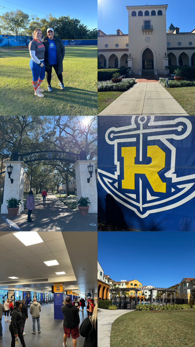 Thank you @christine_roser and @RollinsSoftball for having me out this weekend. I had a great time with the team and loved the campus! @jackson_gators