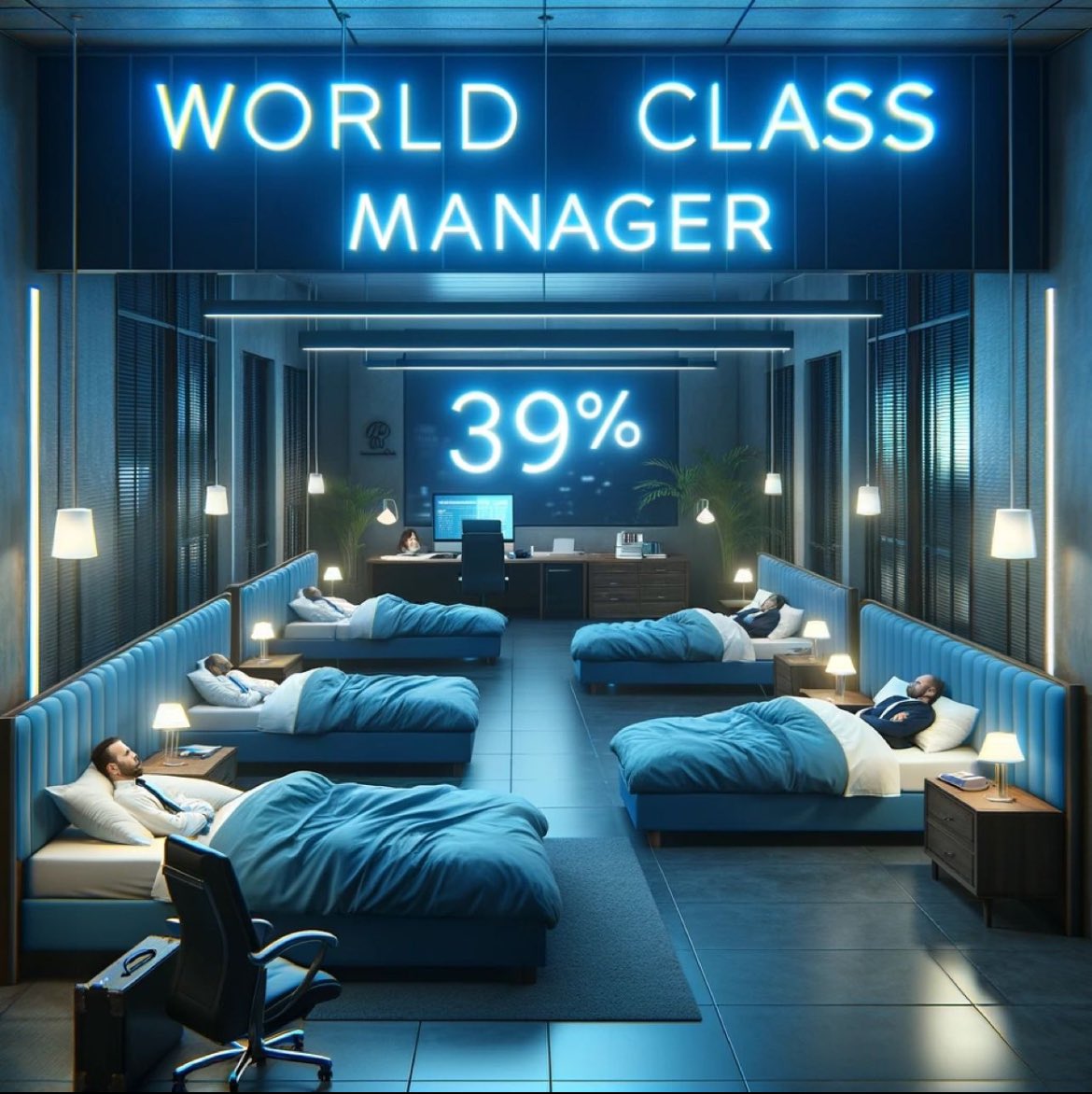 According to our research, 39% of people admit to falling asleep in meetings. #dreamy